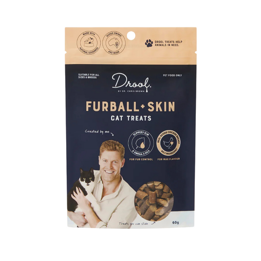 Drool By Dr. Chris Brown Furball and Skin Cat 60g