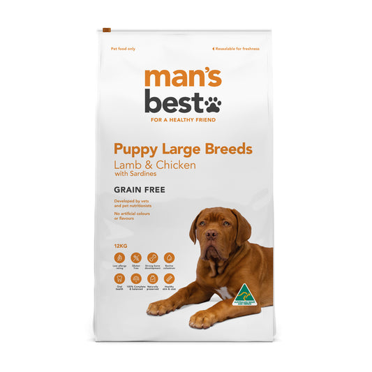 Man's Best Puppy Large Breed 12kg