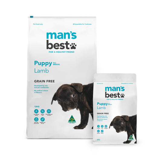 Man's Best Puppy Lamb