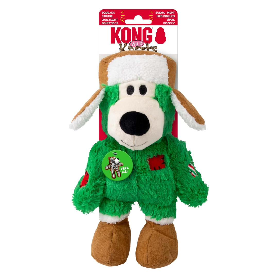 KONG Holiday Wild Knots Bear Assorted