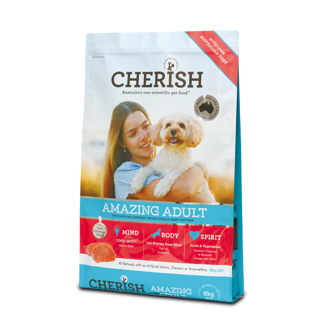 Cherish Amazing Adult Small Bites Australian Chicken and Salmon 8kg