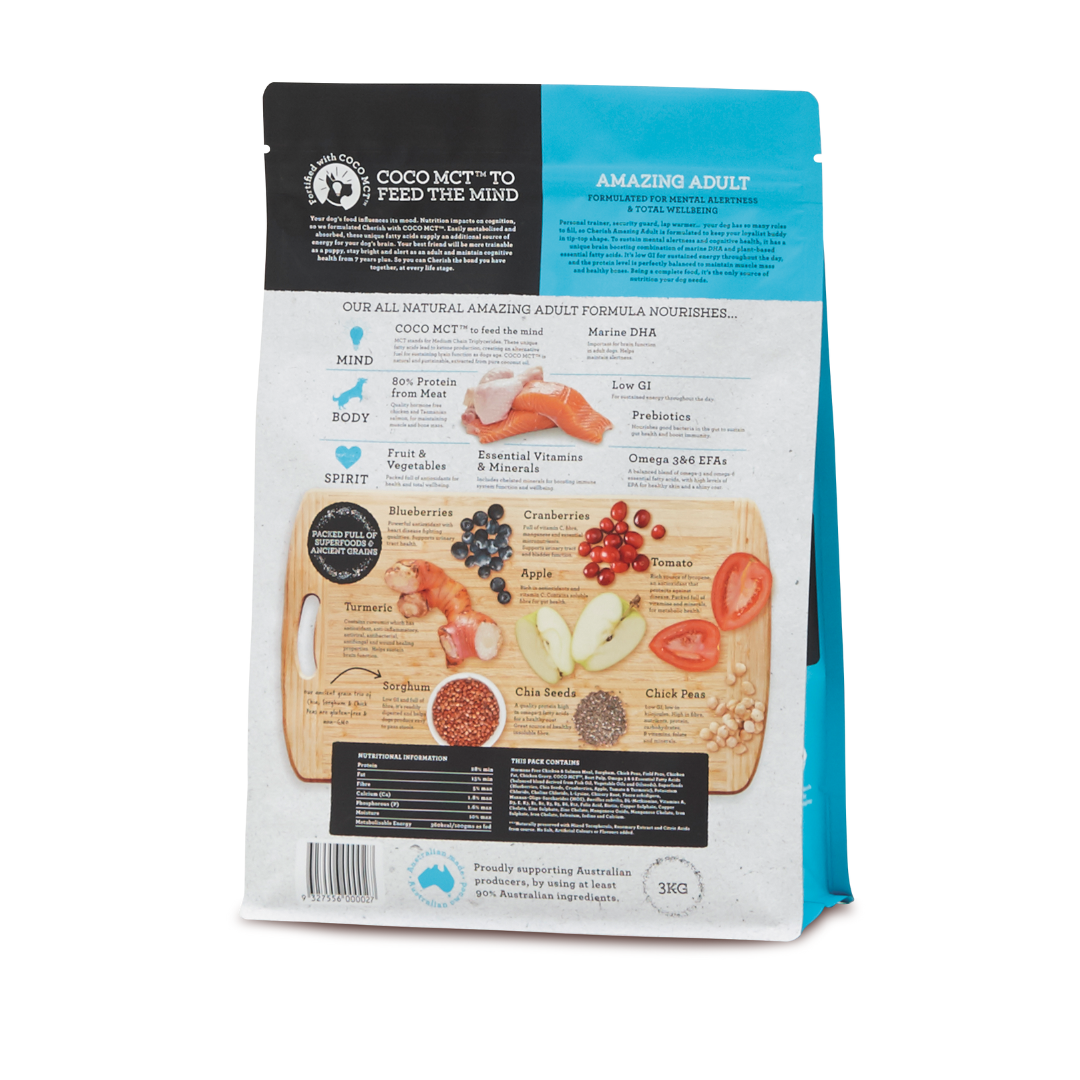 Cherish Amazing Adult Australian Chicken and Salmon