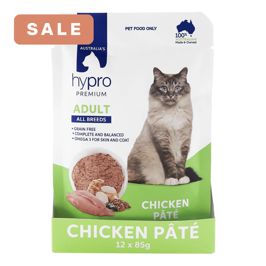 Hypro Premium Cat Grain Free Chicken Pâté 85g (12pk)