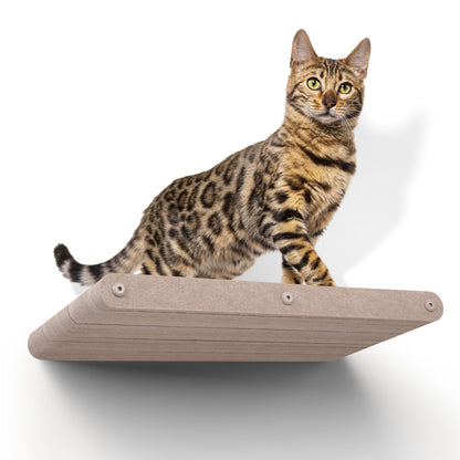 Pryde Pets Wall Meow-nted Cat Climber - Long Shelf