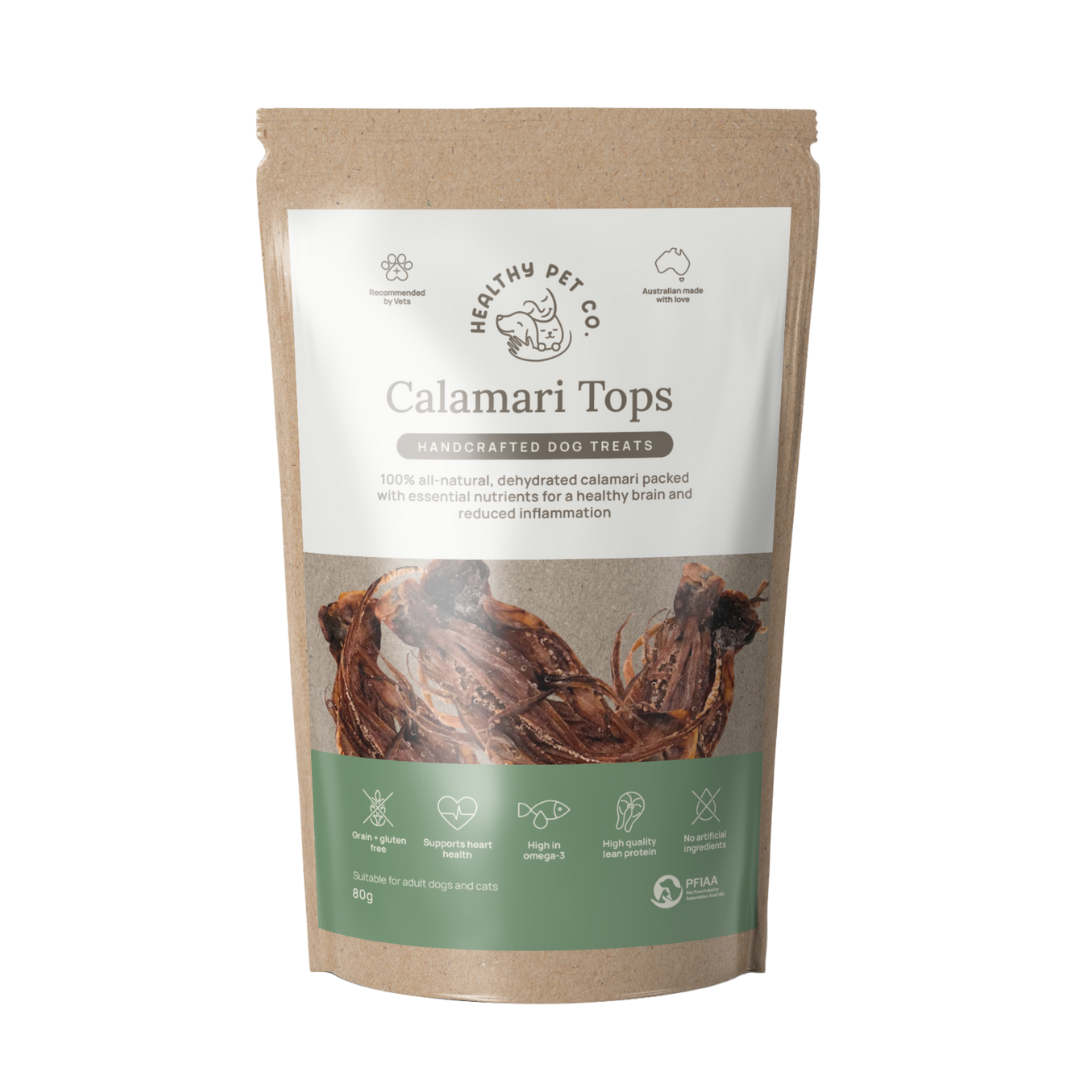 Healthy Pet Co. Calamari Tops 80g
