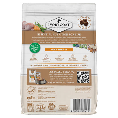 Ivory Coat Dog Grain Free Adult Chicken & Coconut Oil