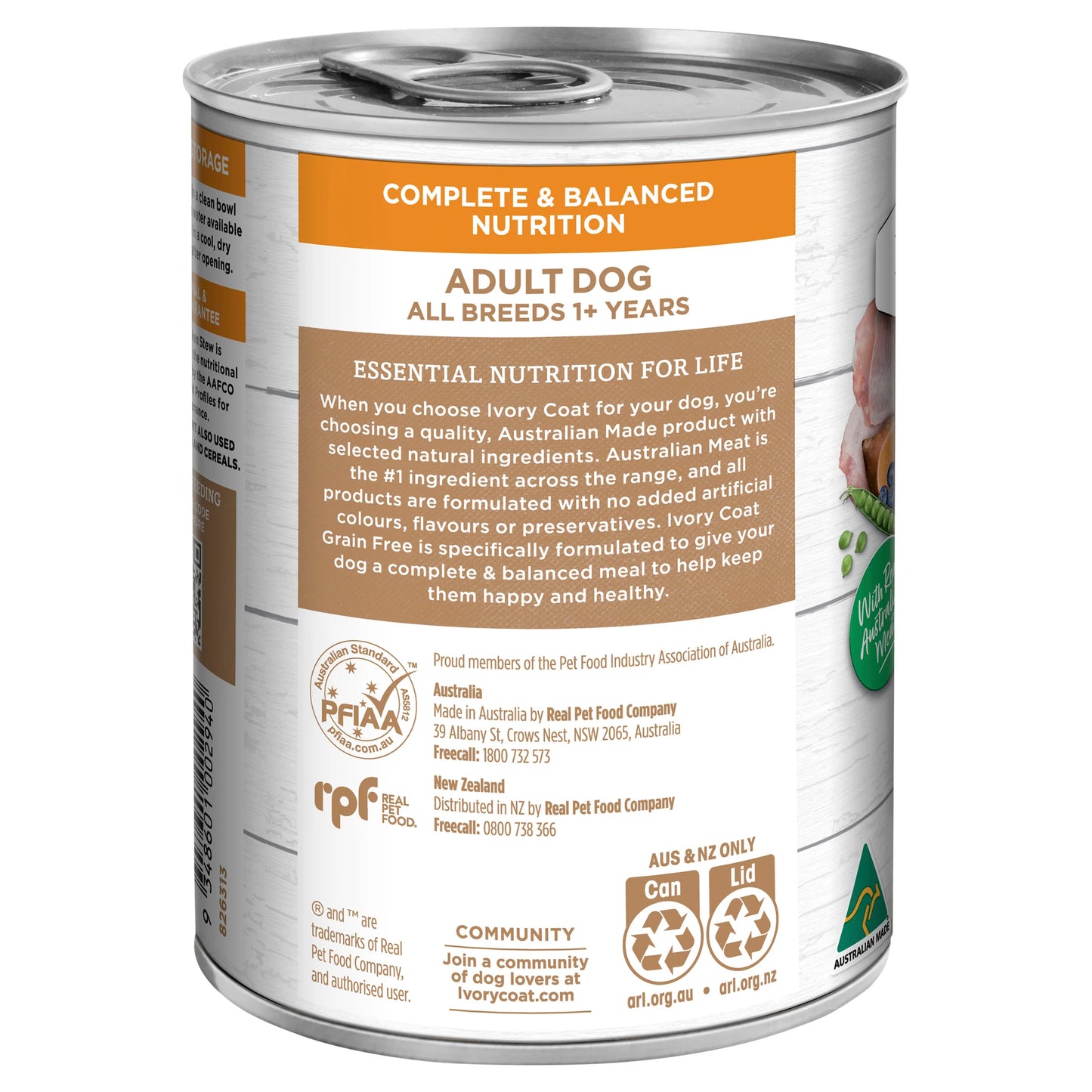 Ivory Coat Dog Chicken with Coconut Stew 400g (12pk)