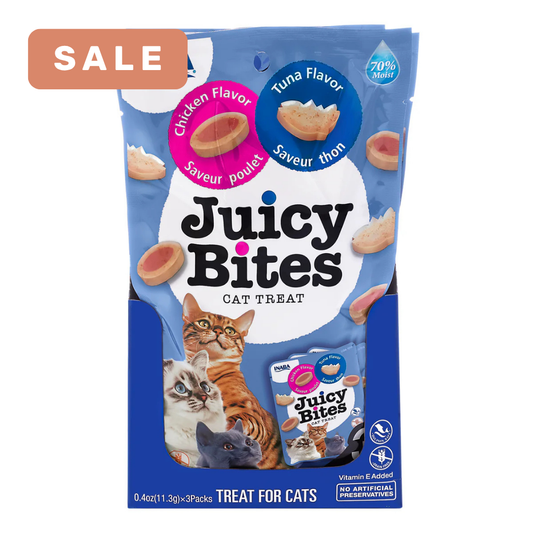 INABA Juicy Bites Tuna & Chicken 34g (6pk)