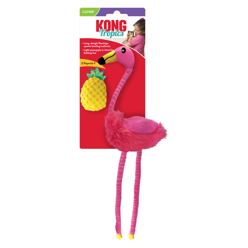 KONG Cat Tropics Flamingo