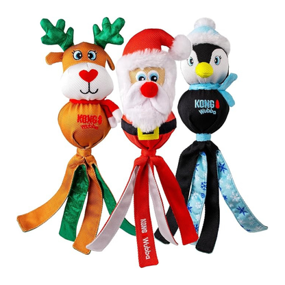 KONG Holiday Wubba Assorted Characters L