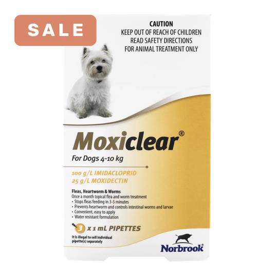 Moxiclear for Dogs 4-10kg