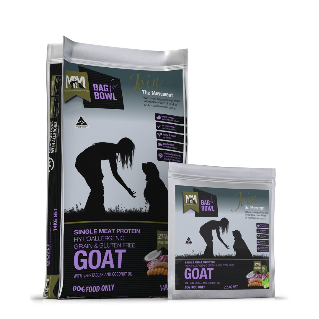 MFM Dog Single Protein Goat Grain & Gluten Free (Purple)
