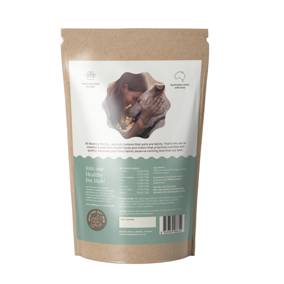 Healthy Pet Co. Sardine Chunks 100g