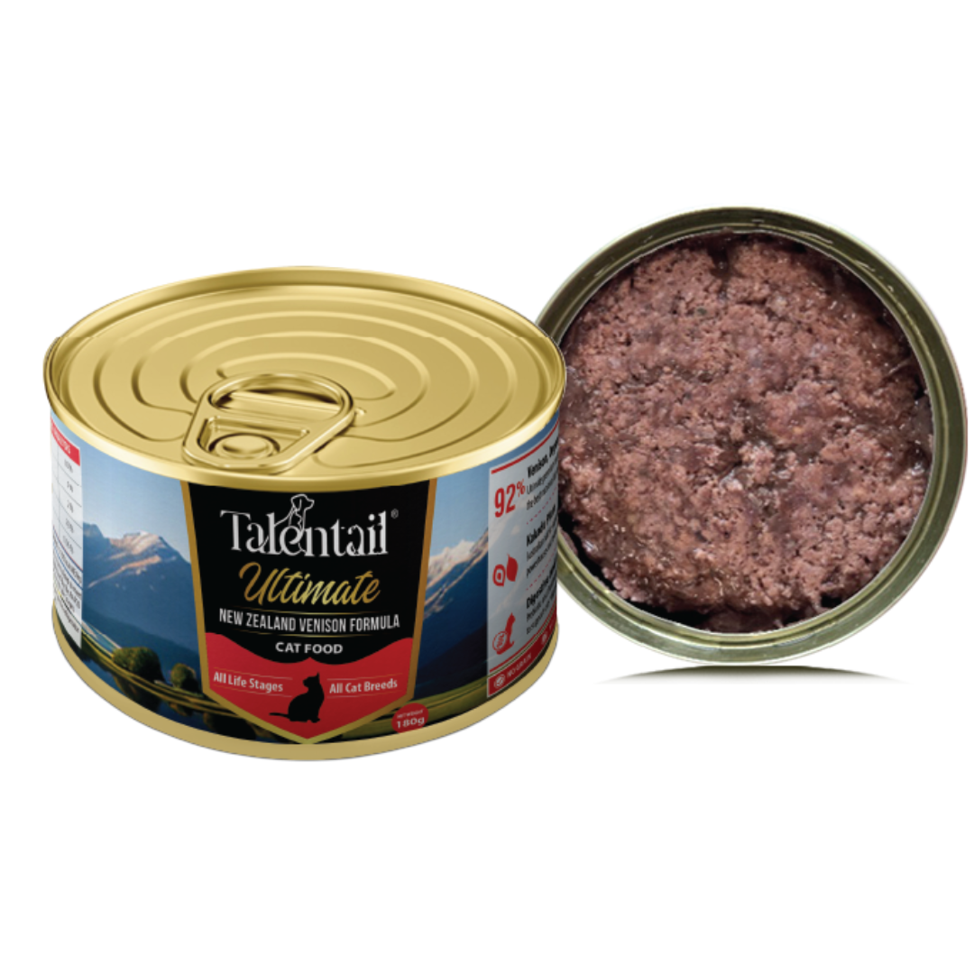 Talentail Ultimate New Zealand Chicken Cat Venison 180g (12pk)