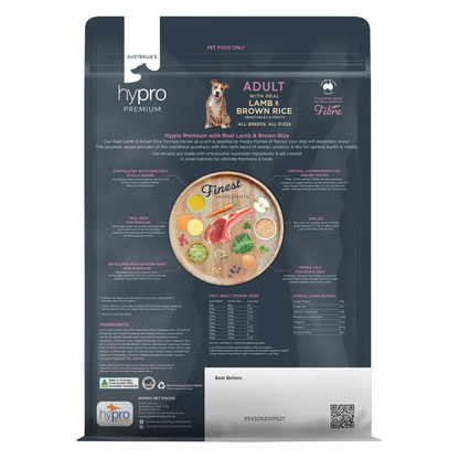 Hypro Premium Adult Lamb and Brown Rice