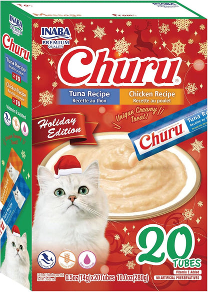 Inaba Churu Holiday Tuna & Chicken Variety (20pc)