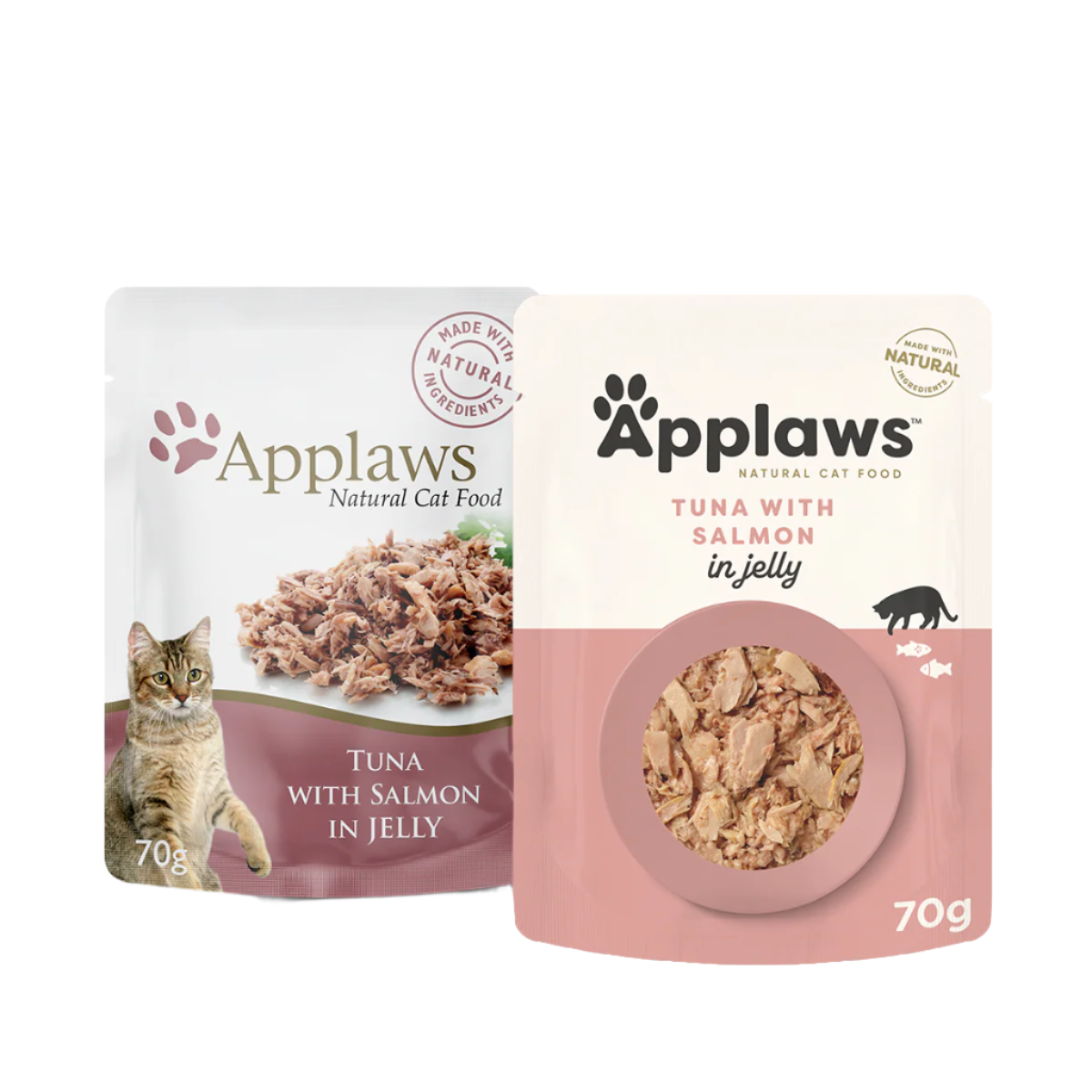 Applaws Cat Jelly Pouch - Tuna & Salmon 70g (16pk)