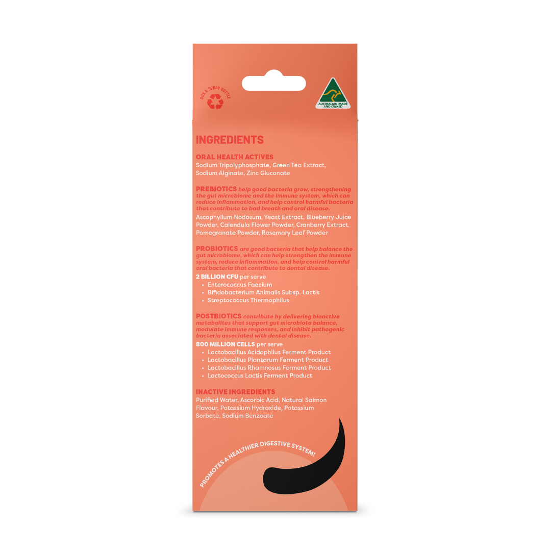 Bell & Bone Dog Dental Topper Salmon 30ml