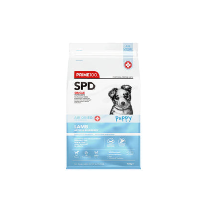PRIME100 SPD Air Dried Puppy Lamb & Blueberry