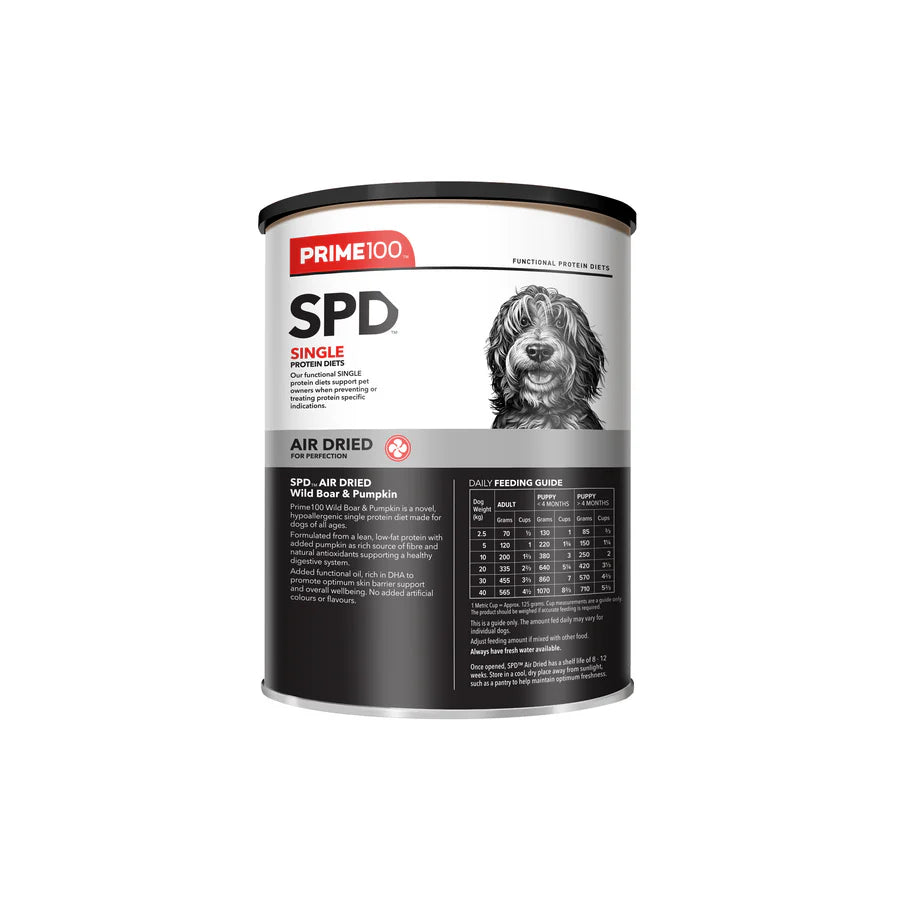 Prime100 SPD Air Dried Wild Boar & Pumpkin