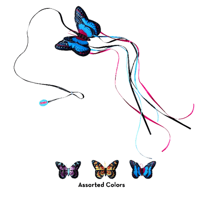 KONG Cat Teaser Butterfly Assorted