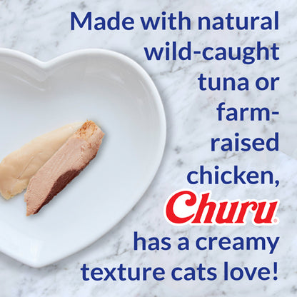 INABA Cat Churu Puree Tuna Varieties 14g (50pc Box)