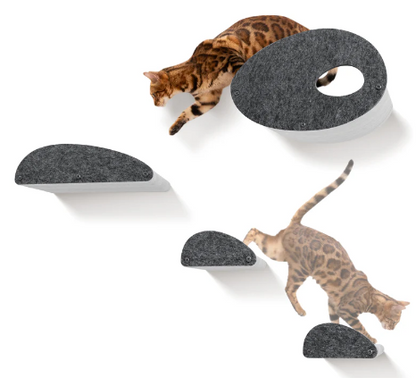 Pryde Pets Wall Meow-nted Cat Climbers Add-On Covers - Set of 4 Façades