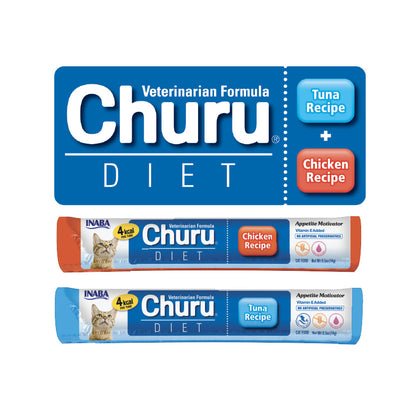 INABA Cat Churu Puree Diet Tuna & Chicken 14g (50pc Box)