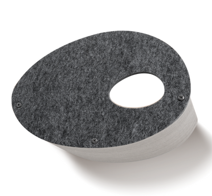 Pryde Pets Wall Meow-nted Cat Climber Add-On Cover - Curved Shelf Façade