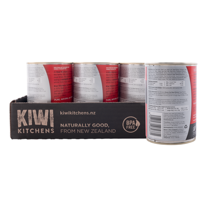 Kiwi Kitchens Beef Dinner Dog 375g (9pk)