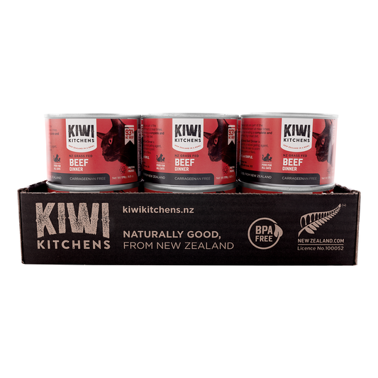 Kiwi Kitchens Beef Dinner Cat (18 pack)