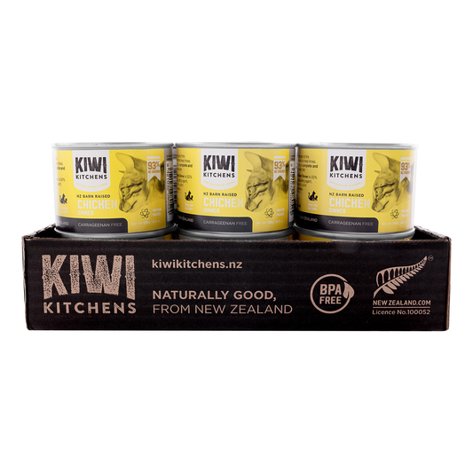 Kiwi Kitchens Chicken Dinner Cat