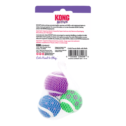 KONG Tennis Balls with Bells