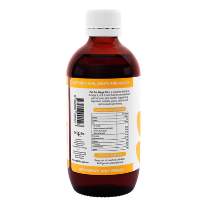 Nourish Pet Co. Mega Oil 200ml