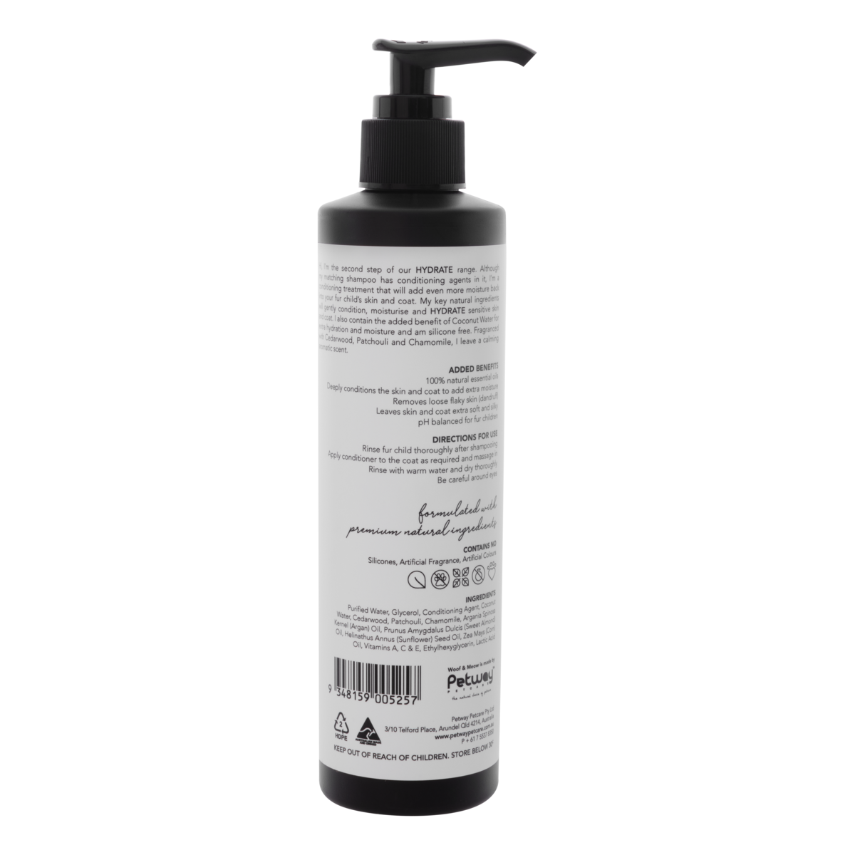 Woof & Meow HYDRATE Conditioner 250ml