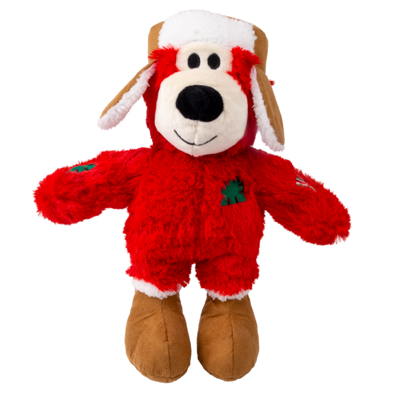 KONG Holiday Wild Knots Bear Assorted