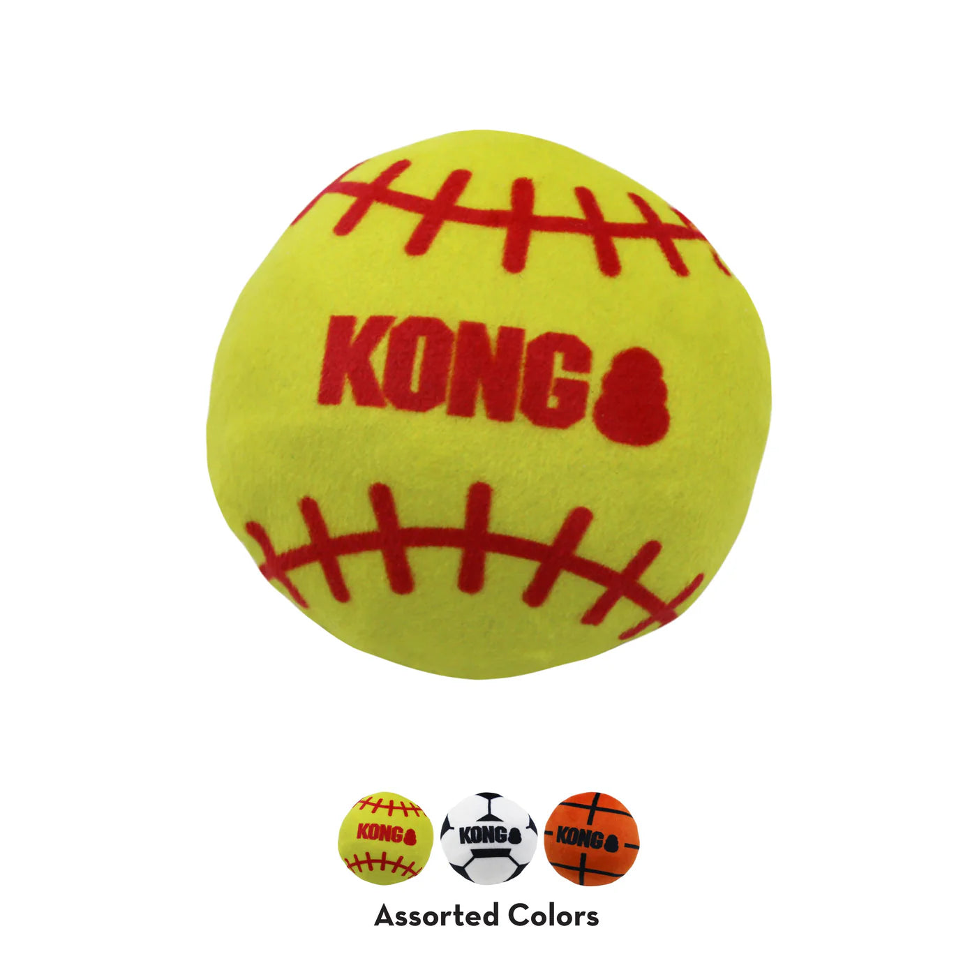 KONG Cat Sport Balls Assorted (2pk)