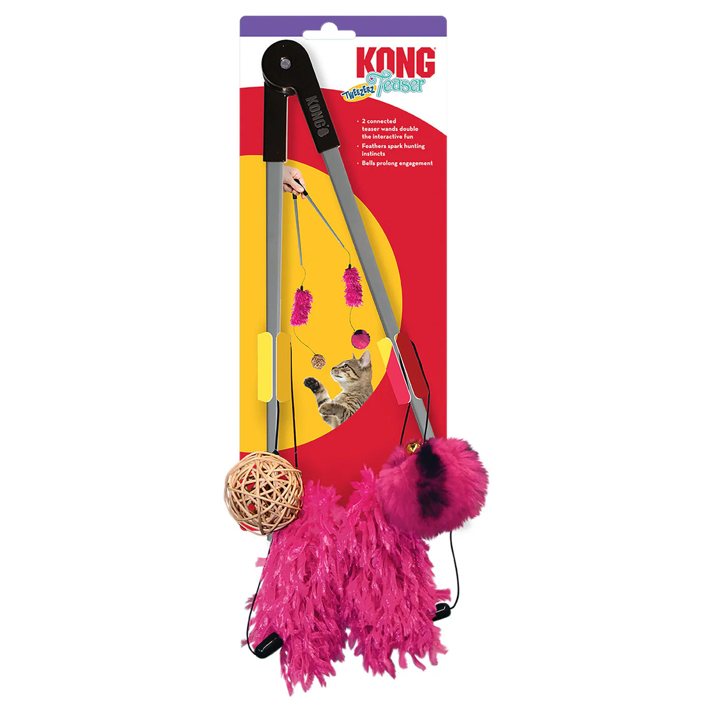 KONG Cat Teaser Tweezerz Assorted
