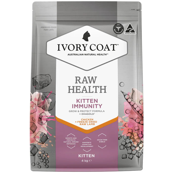 Ivory Coat Raw Health Kitten Immunity