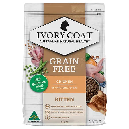 Ivory Coat Grain Free Kitten Chicken 2kg