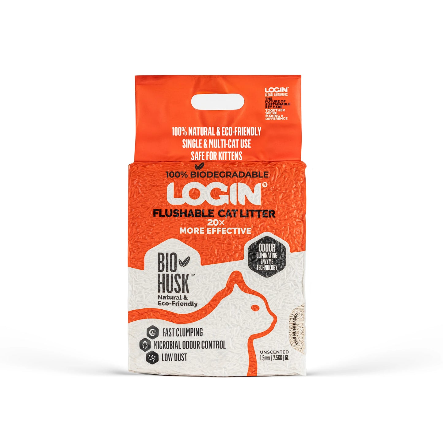 Login Rice Husk Cat Litter