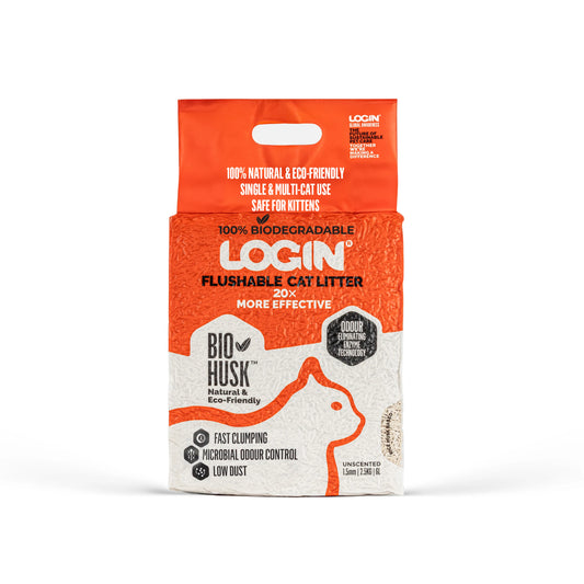 Login Rice Husk Cat Litter