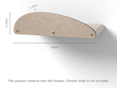 Pryde Pets Wall Meow-nted Cat Climbers Add-On Covers - Set of 4 Façades