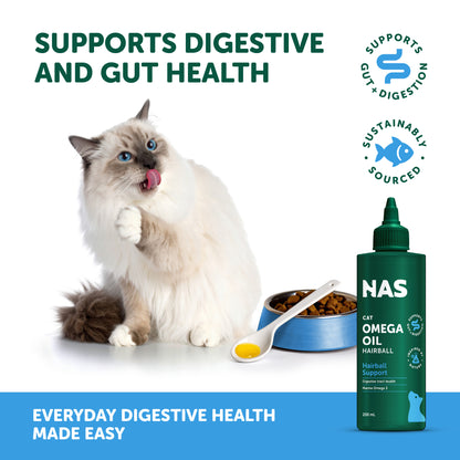 NAS Omega Oil - Cat Hairball 200ml