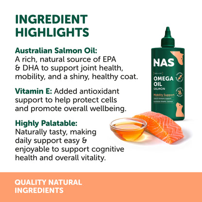 NAS Omega Oil - Salmon 500ml
