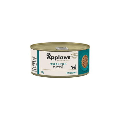 Applaws Cat Tin Ocean Fish 70g (24pk)