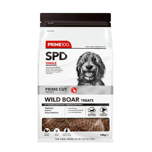 PRIME100 SPD Prime Cut Boar Treats 100g