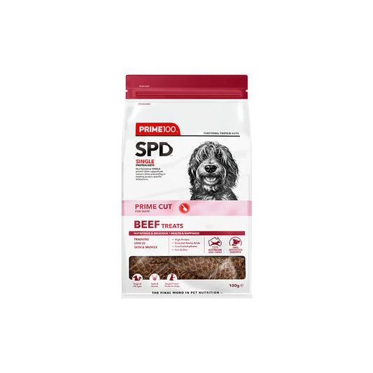 PRIME100 SPD Prime Cut Beef Treats 100g
