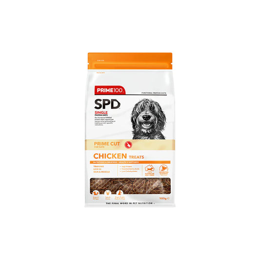 PRIME100 SPD Prime Cut Chicken Treats 100g