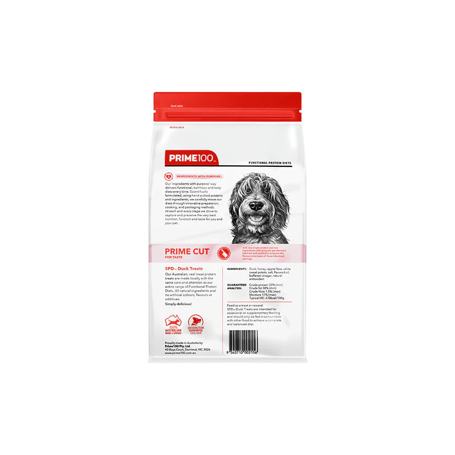 PRIME100 SPD Prime Cut Duck Treats 100g